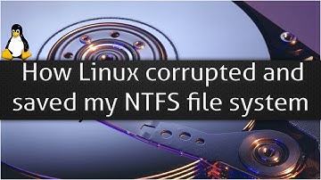 How Linux corrupted and saved my NTFS file system