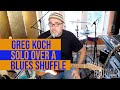 Capture de la vidéo Soloing Over A Blues Shuffle In The Style Of Albert Collins - With Greg Koch