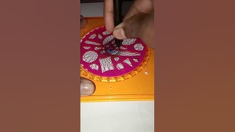 How #Many #rotation #did #the #total 🤔 #asmr #drawing♥️ #video #spirograph #2024🙏