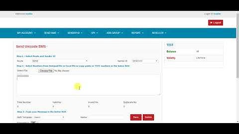 How to Send Unicode SMS