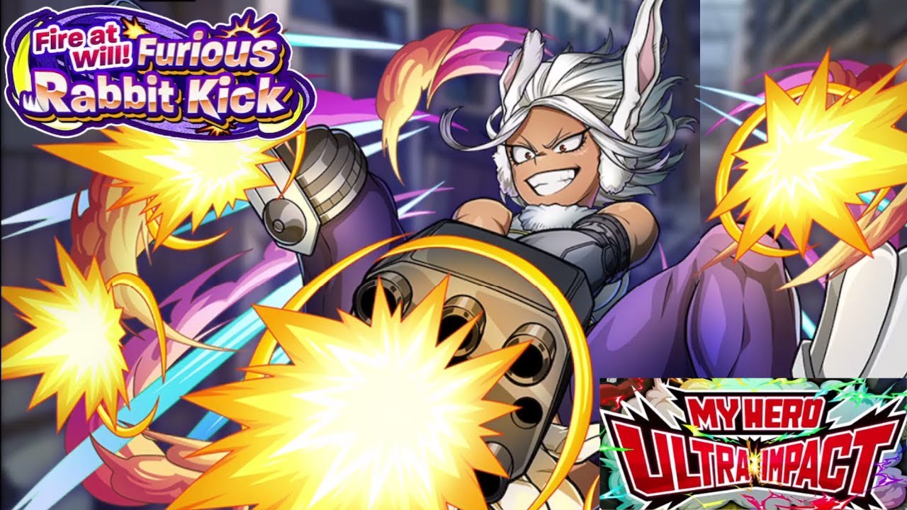 Furious Rabbit My Hero Ultra Impact(Global): Fire at Will! Furious Rabbit Kicks Story ...