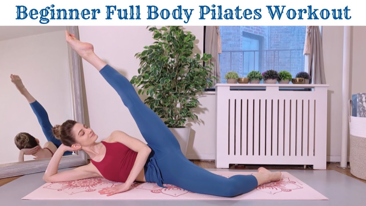 45 MIN BEGINNER PILATES CLASS At Home Full Body Workout No