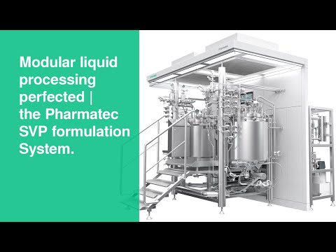 Modular liquid processing perfected | the Pharmatec SVP formulation system