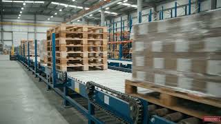 Pallet Conveyor System – Fast, Smooth & Heavy-Duty