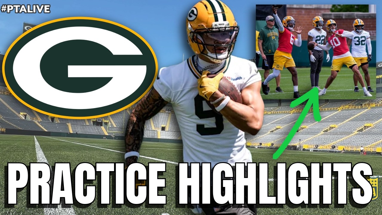 💥 Packers OTA Practice Highlights! Packers Rookies Are DOMINATING OTA Practice? Josh Jacobs Returns!