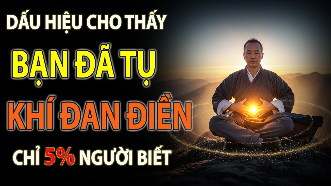 5 Dấu Hiệu Bạn Đã Tụ Khí Đan Điền – Mà Ít Người Biết