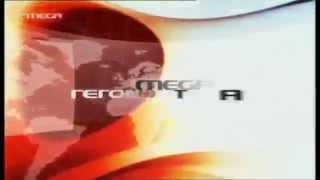 MEGA TV news ident 2003-2014