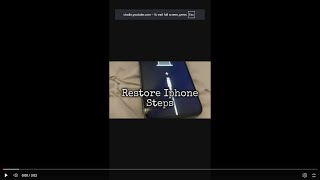 Restore Iphone Steps - error when Restoring iPhone using Apple Devices App on Windows screenshot 3
