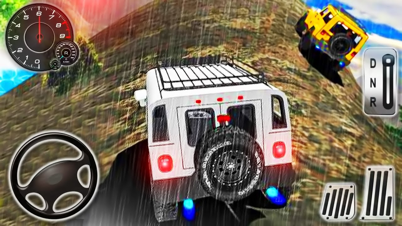 4x4 Offroad Jeep Prado Racing 3D - SUV Driving Simulator 2020 - Android GamePlay