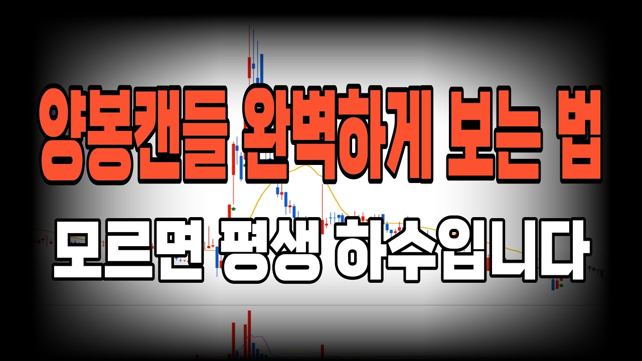 아무도 알려주지 않았던 '양봉 캔들 완벽하게 보는 법' 양봉캔들 모르면 평생 하수입니다(이 원리 알면 수익 터집니다)