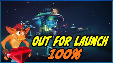 Crash Bandicoot 4 - Out For Launch 100% - All Gems and Box Locations Walkthrough