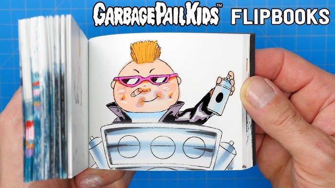 Andymation Garbage Pail Kids Flipbook Video Part 2