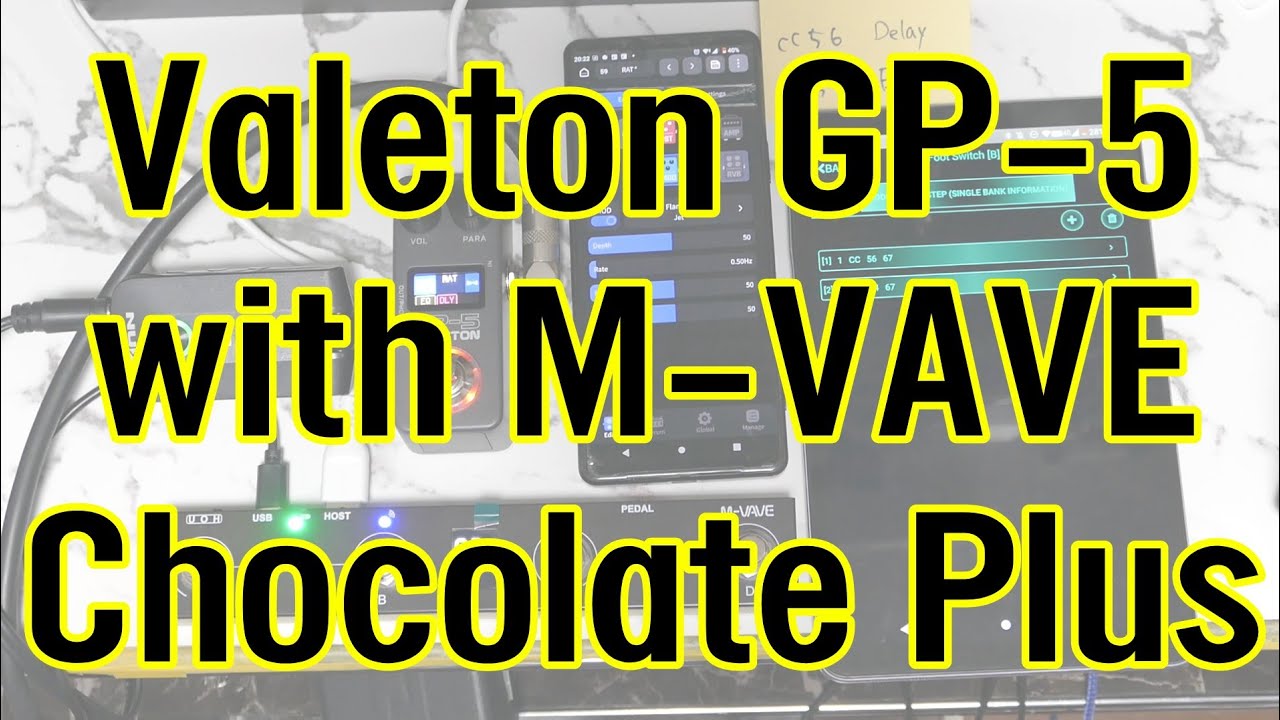 Valeton GP-5 with Chocolate Plus STOMPBOX MODE TRIAL... - YouTube
