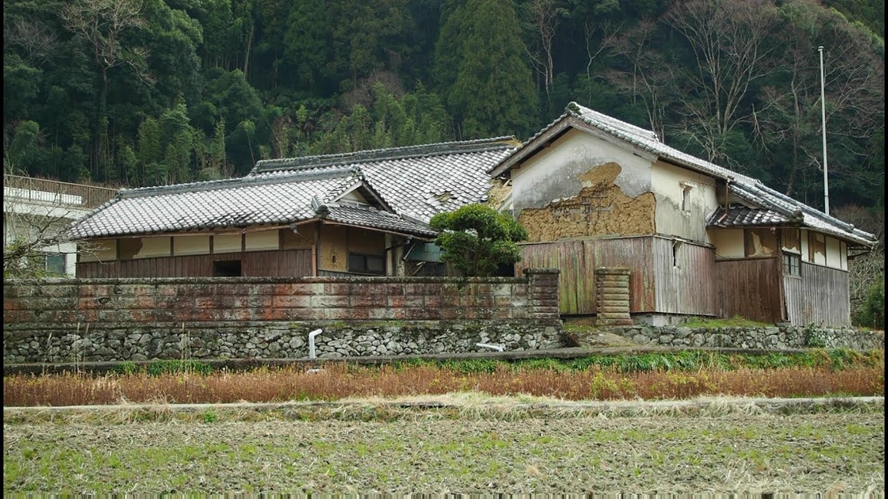 和歌山市に近い真国宮集落【田舎散歩・廃校がある風景】（和歌山県紀美野町） Kimino, Wakayama Japan
