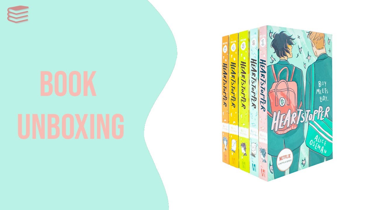 Heartstopper Series by Alice Oseman 5 Books Collection Set (1-5