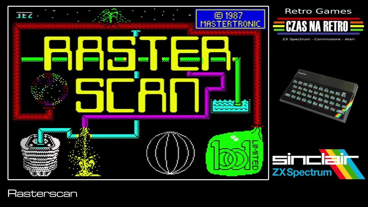 Rasterscan (1987) - ZX Spectrum - YouTube
