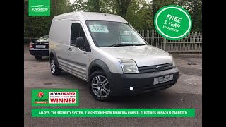 2007 FORD TRANSIT CONNECT HIGH ROOF 1.8L DIESEL MANUAL SILVER VAN - NO VAT