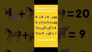 #shorts This math puzzle will blow your mind || only genius will solve this problem of mathmatics