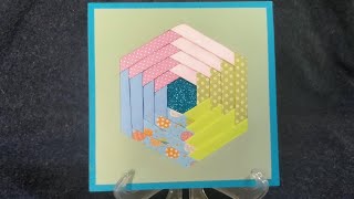 Iris folding card toturial/Make your own iris folding template| Reyyan's Creation