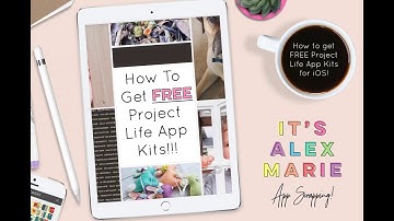 Get FREE Project Life App kits for iOS!