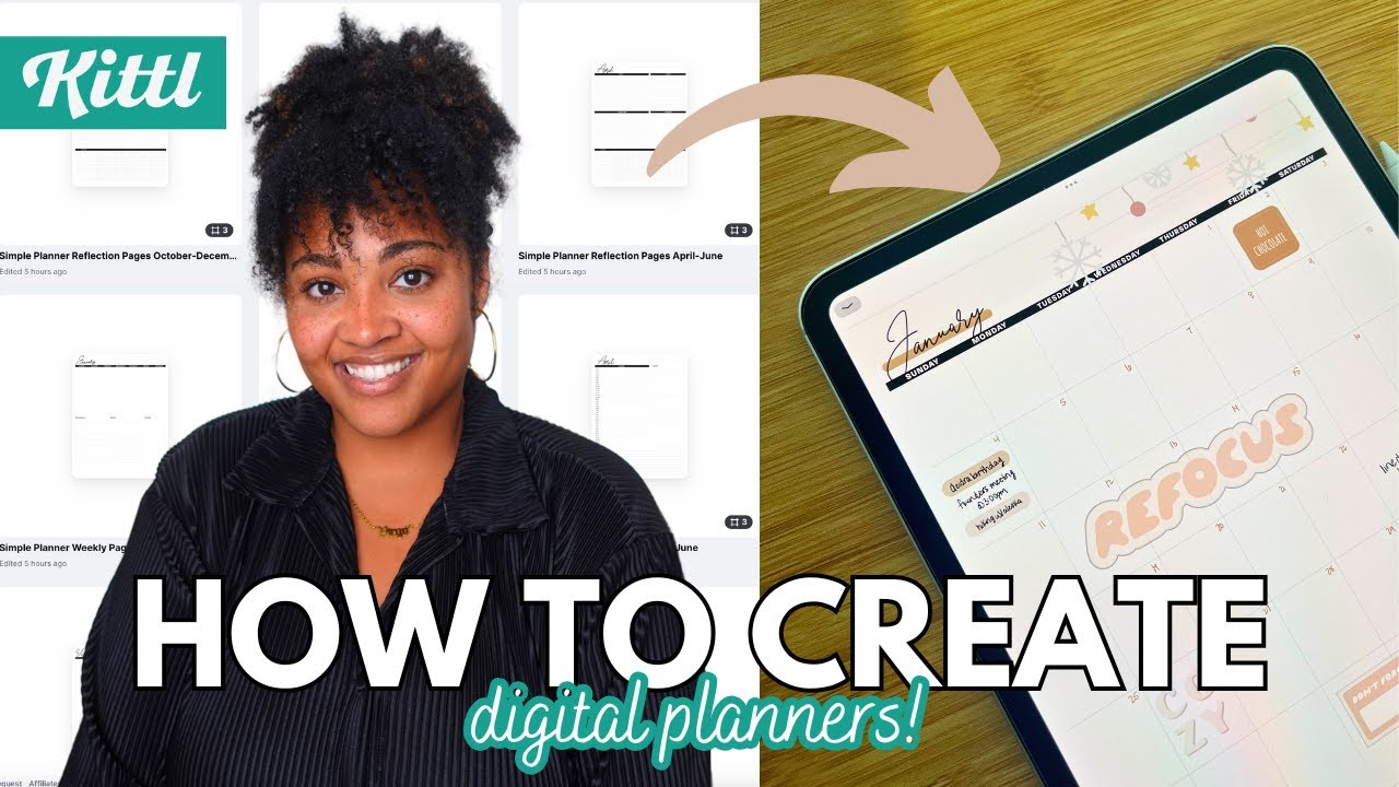 How to Create Your Own Digital Planner! Step-by-Step Guide For ...