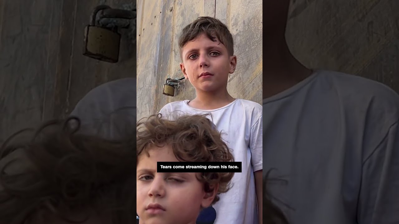 Palestinians Forced To Flee As Israel Hits Gaza City