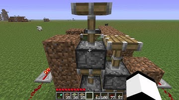 Minecraft - How to make a piston elevator part 2 the hard way