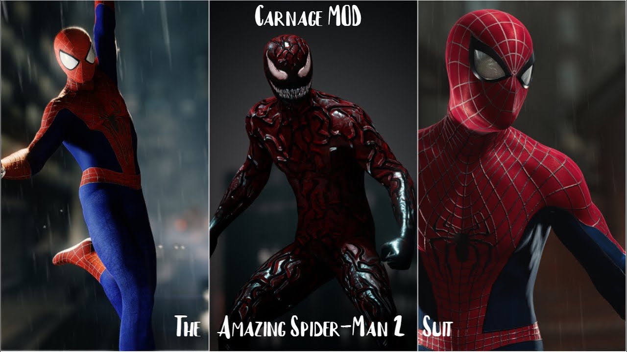 The TASM 2 Suit at Marvel's Spider-Man Remastered Nexus - Mods and community