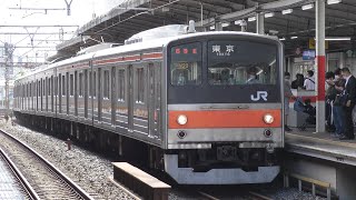 2020/09/06 武蔵野線 205系 M20編成 南浦和駅 | JR East Musashino Line: 205 Series M20 Set at Minami-Urawa