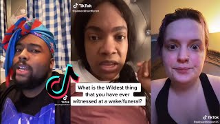 Information Wildest Funeral/Wake Story | TikTok Stitch Compilation Update