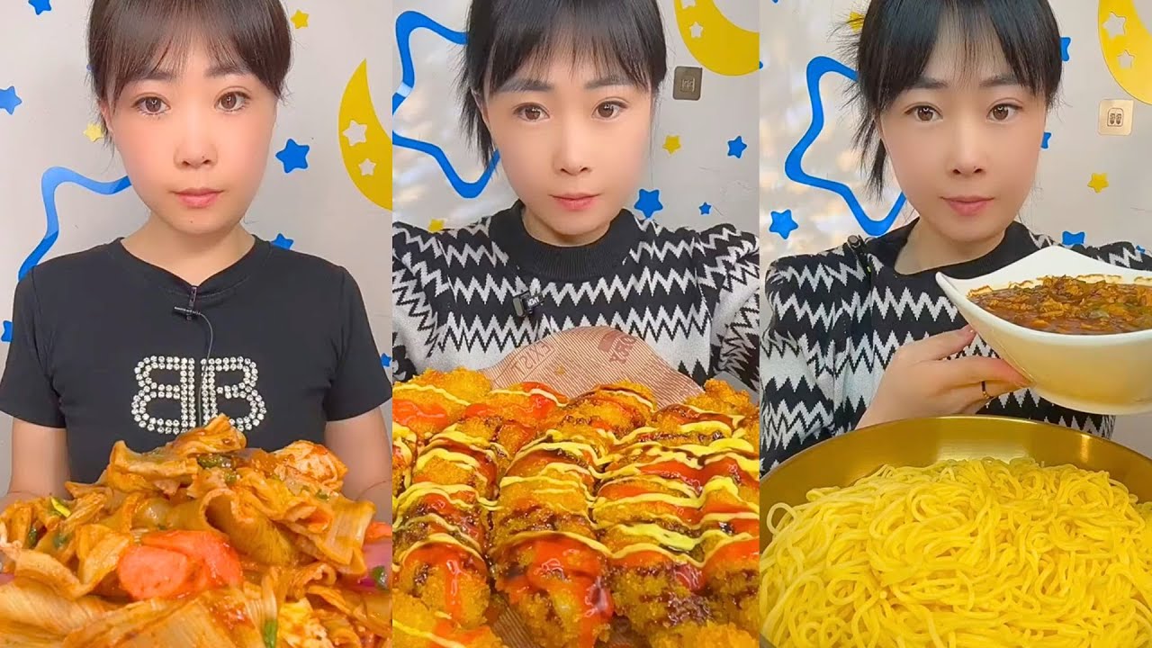 Homemade Chinese Food ASMR Eating Sounds #57