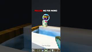 Bathtub Design in Minecraft! #minecraft #shorts