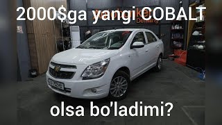 2000$ga yangi COBALT olsa bo'ladimi? /Chevrolet Cobaltga obzor/