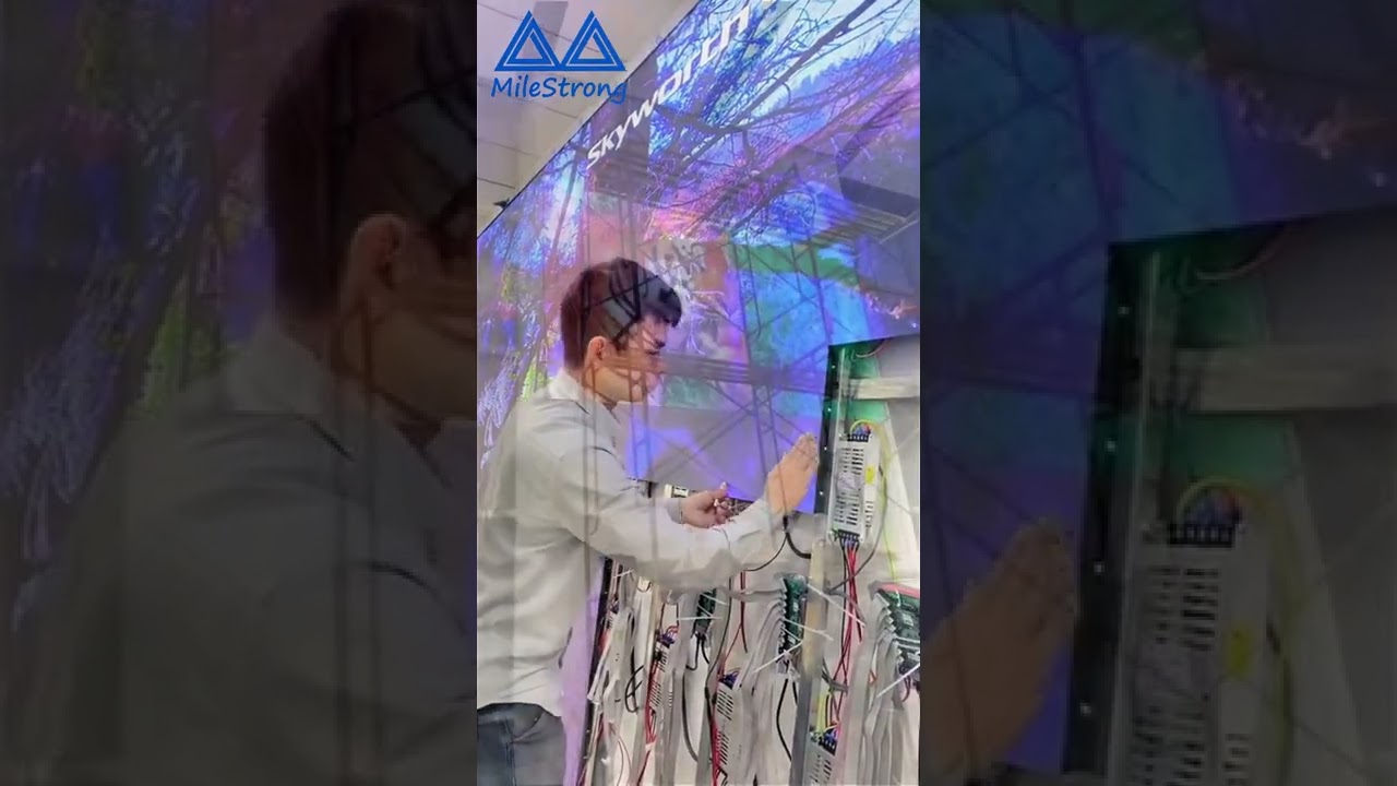 How to Install Indoor LED Display Screen - YouTube