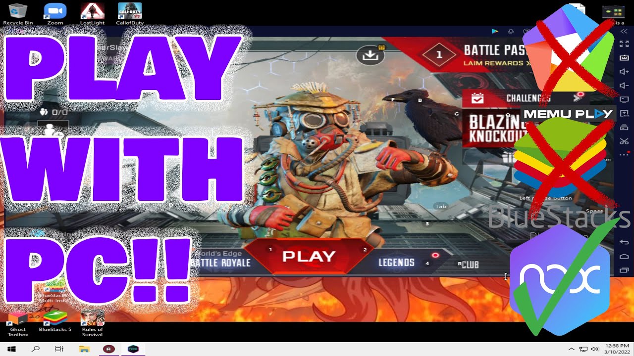 How to Play Apex Legends Mobile on PC with NoxPlayer – NoxPlayer