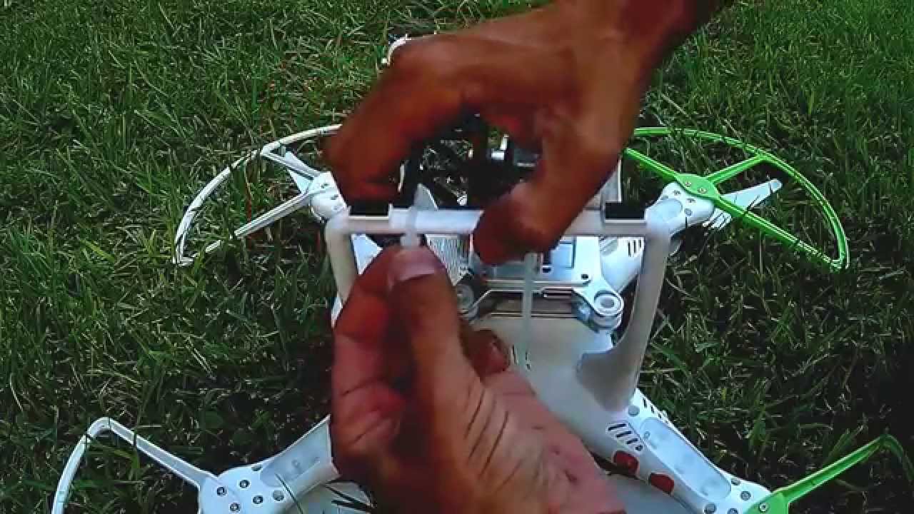 How to Install the Gimbal-guard for DJI Phantom vision / Zenmuse
