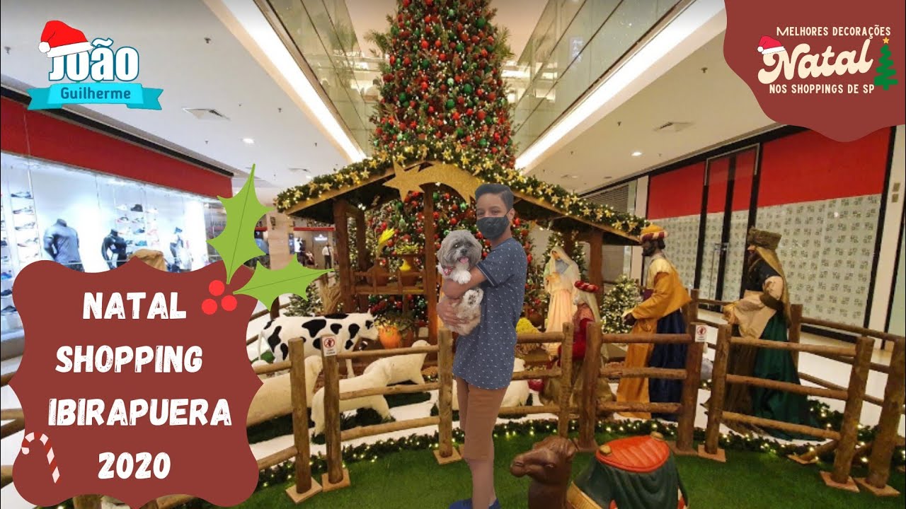Decoração de Natal Do Shopping Ibirapuera (2020) - YouTube