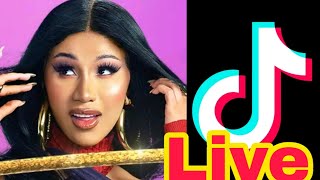 Cardi B Announce Her Concert And Tiktok Live