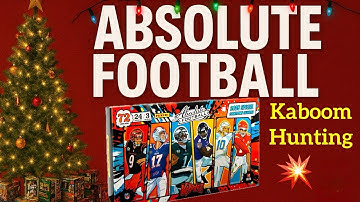 QUICK REVIEW! Absolute Football Christmas Advent Calendar | Kaboom 💥 Hunt! 