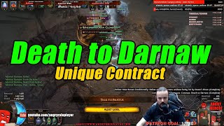 DEATH TO DARNAW UNIQUE CONTRACT - Path of Exile Heist DEATH TO DARNAW UNIQUE CONTRACT - Path of Exile Heist