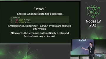 Robert Nagy @ NodeTLV 2021 - Hardenin node core streams