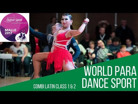 Combi Latin Class 1 and 2 FINAL | Malle 2017 | World Para Dance Sport