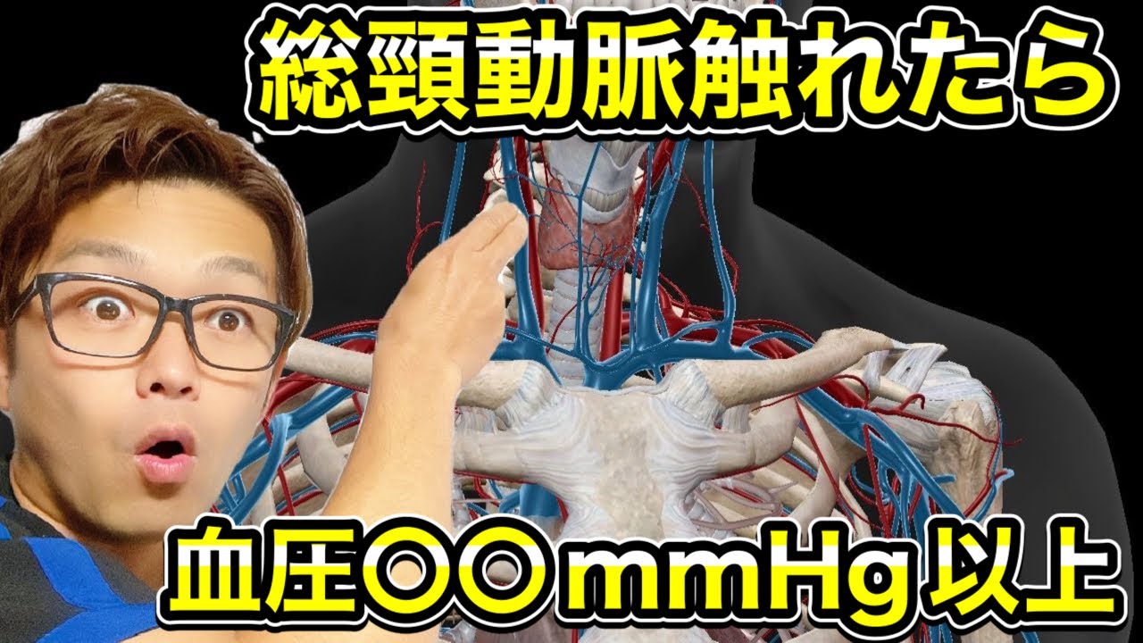 【脈で血圧が予測できる】緊急時に役立つ部位別血圧値 - YouTube