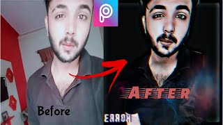 Smokey Effect Photo Editing - Victor Art - Portrait Image Editing - PicsArt - TECH SOLUTIONS screenshot 3