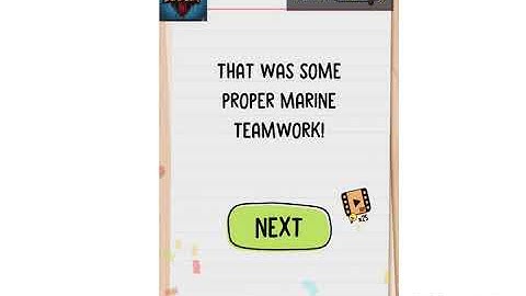 Brain Test All Star IQ Boost Level 55 Save The Man From Drowning . Walkthrough