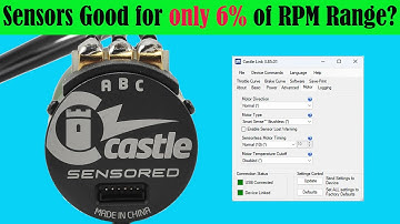 How Sensorless Mode Takes Over: Sensored vs Sensorless RPM Range in an ESC