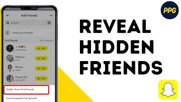 How To Check Snapchat Hidden Friends ?