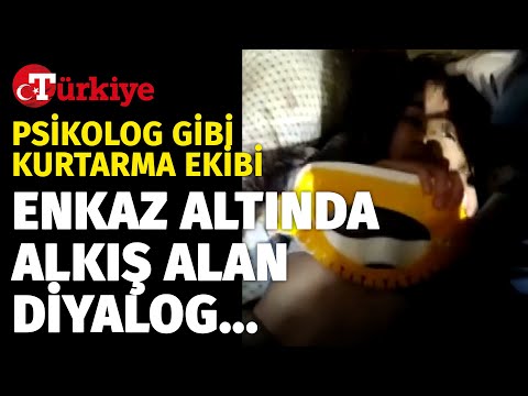 Enkaz Altında Alkış Alan Diyalog: Güzel Bir Koku Geliyor Dedik Baktık Zübeyde Burada - Türkiye