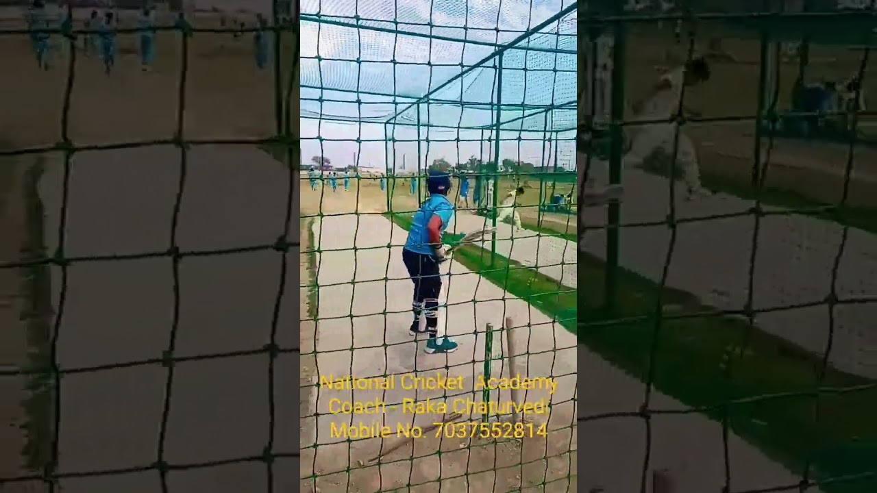 National Cricket Academy Net Session. 