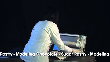 Pastaline Maxi sfogly Dough sheeter - Modeling chocolate